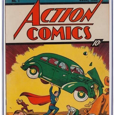 Rare copy of comic featuring Superman's first appearance sells for $6 million at auction